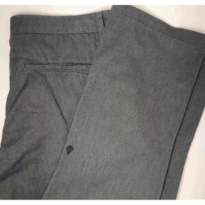Volcom Gray Chino Pants Mens 36 Cropped Skate Casual Straight EUC